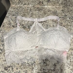 Lace Bralette in White - Women's Intimates